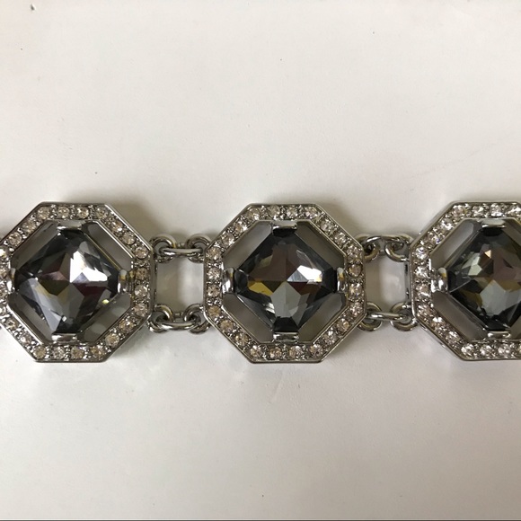 White House Black Market Rhinestone Bracelet - Picture 4 of 6